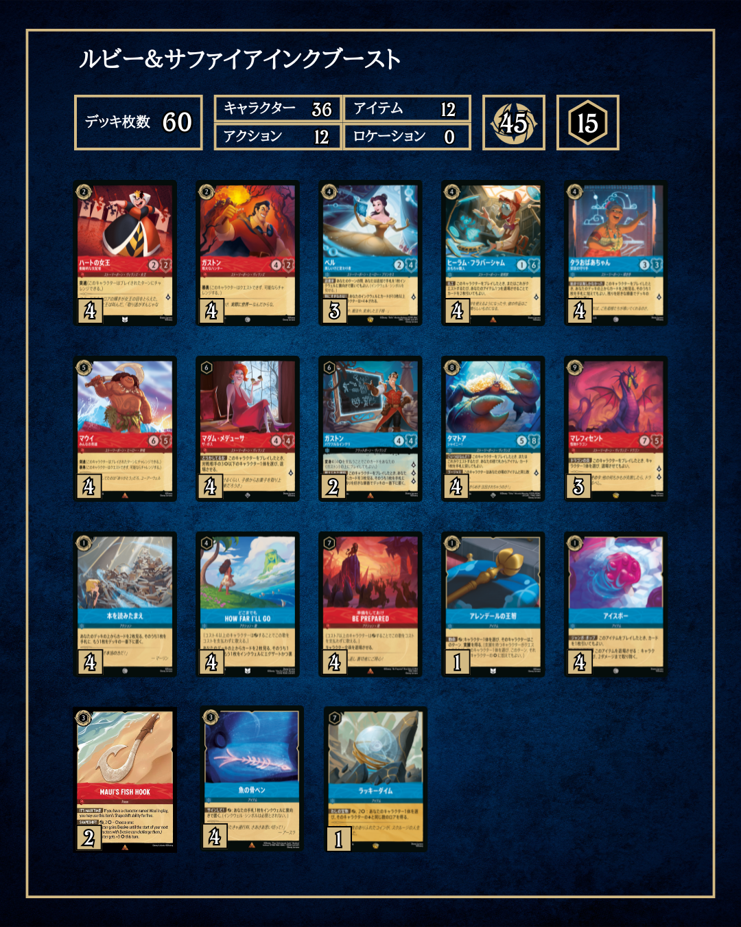 ディズニーロルカナ』初の大型競技大会「ディズニーロルカナ